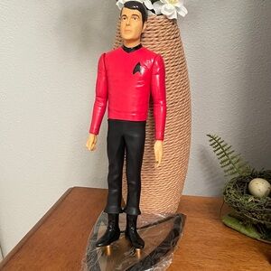 Vintage 1991 Star Trek Montgomery Scott Action Figure with Stand (in wrapper)
